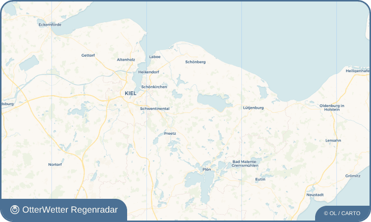 OtterWetter Regenradar-Widget Rastorfer Passau