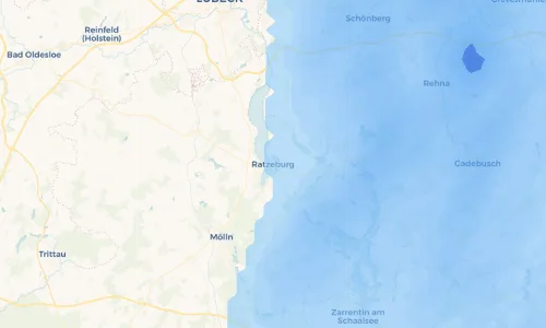 Regenradar Vorschaubild - Aktuelle Niederschläge in Ratzeburg und Umgebung