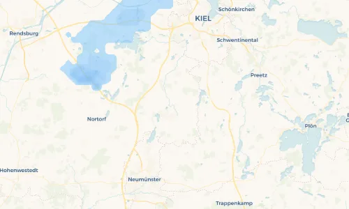 Regenradar Vorschaubild - Aktuelle Niederschläge in Reesdorf und Umgebung