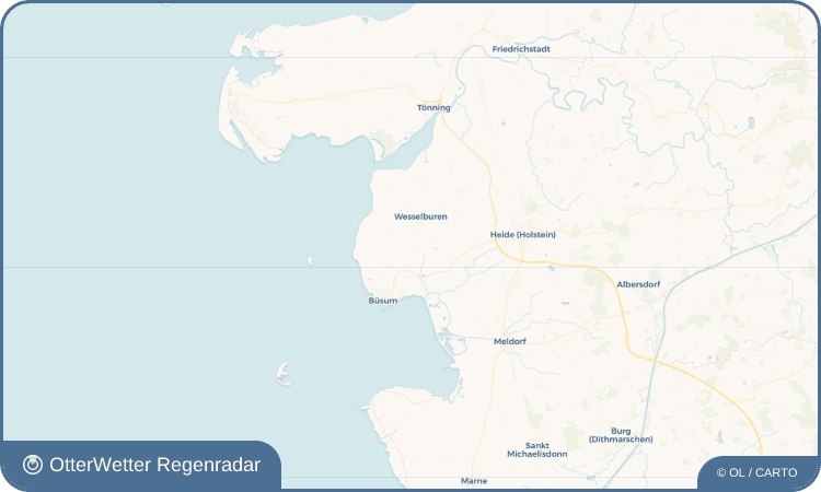 Widget-Vorschau für Reinsbüttel Wetter-Widget-Vorschau mit Vorhersagedaten für Reinsbüttel