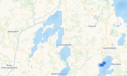 Regenradar Vorschaubild - Aktuelle Niederschläge in Remmels und Umgebung