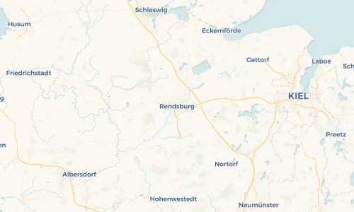 Regenradar Vorschaubild - Aktuelle Niederschläge in Rendsburg und Umgebung