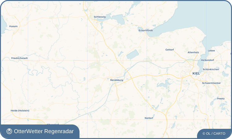 Widget-Vorschau für Rickert Wetter-Widget-Vorschau mit Vorhersagedaten für Rickert