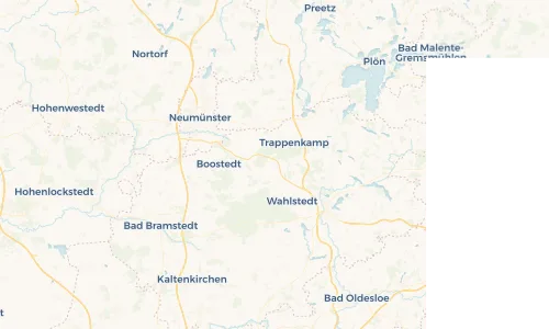 Regenradar Vorschaubild - Aktuelle Niederschläge in Rickling und Umgebung