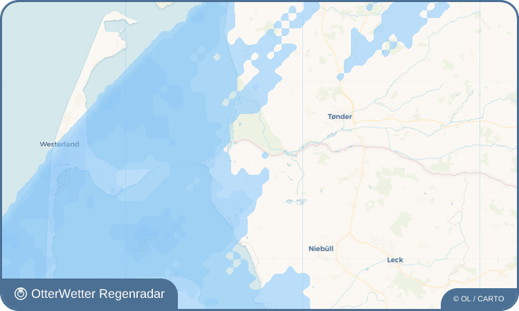 OtterWetter Regenradar-Widget Rodenäs - Kirche