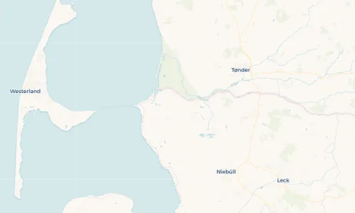 Regenradar Vorschaubild - Aktuelle Niederschläge in Rodenäs und Umgebung