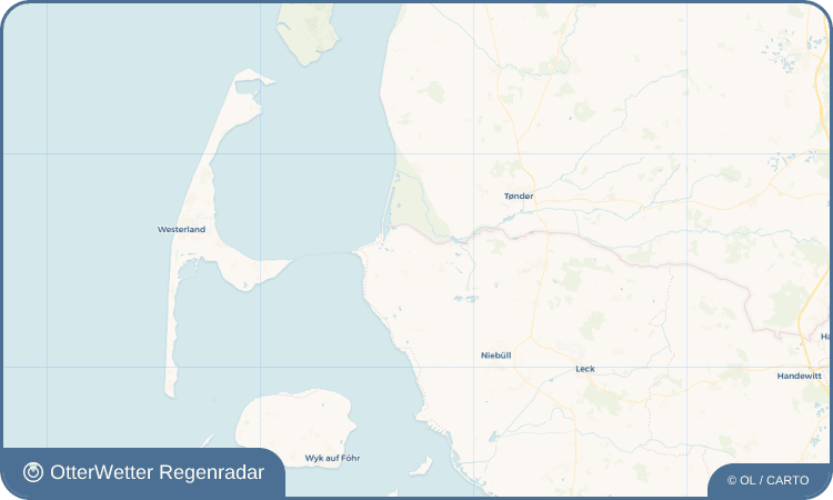 OtterWetter Regenradar-Widget Rodenäs