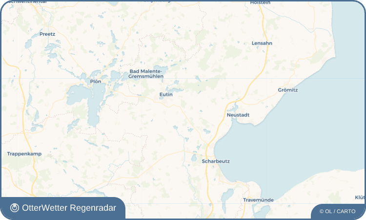 OtterWetter Regenradar-Widget Röbel
