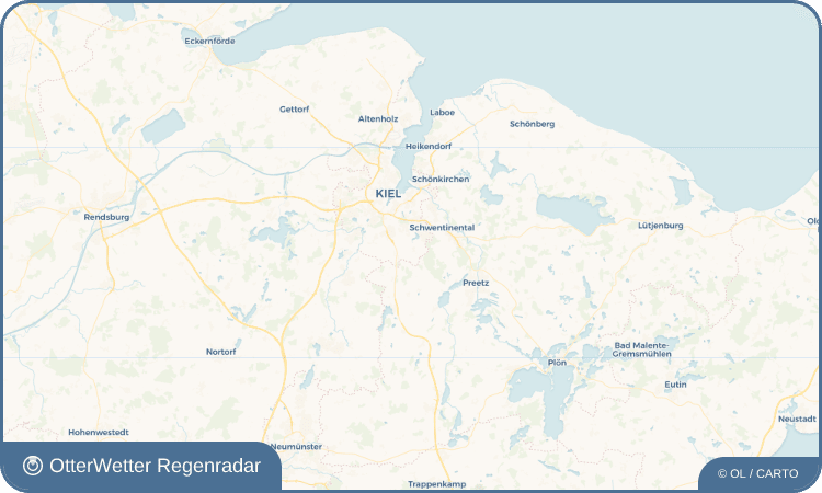 Widget-Vorschau für Rönne Wetter-Widget-Vorschau mit Vorhersagedaten für Rönne