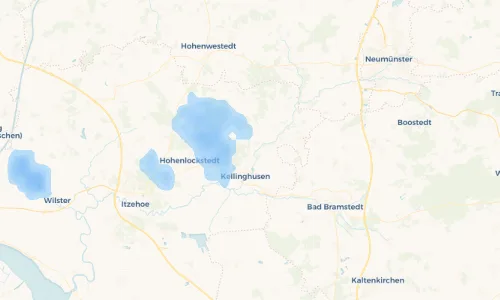 Regenradar Vorschaubild - Aktuelle Niederschläge in Rosdorf und Umgebung