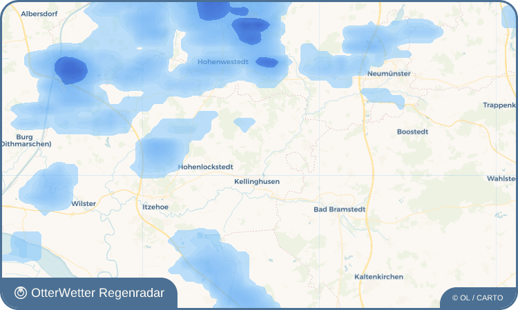 OtterWetter Regenradar-Widget Rosdorf
