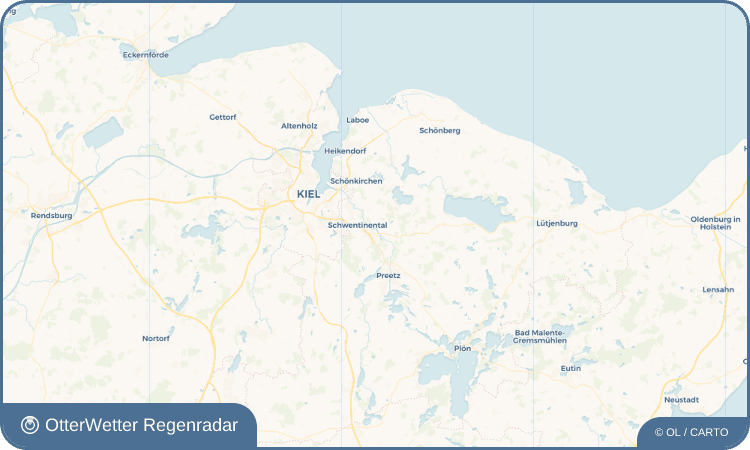 OtterWetter Regenradar-Widget Rosenfeld