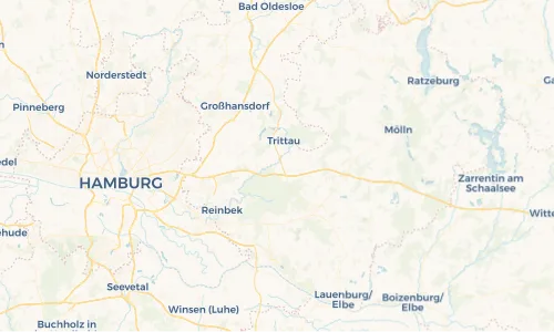 Regenradar Vorschaubild - Aktuelle Niederschläge in Rotenbek und Umgebung