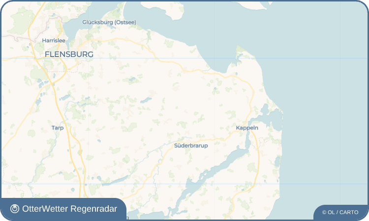 OtterWetter Regenradar-Widget Rügge