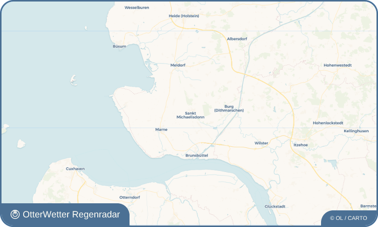 Widget-Vorschau für Sankt Michaelisdonn Wetter-Widget-Vorschau mit Vorhersagedaten für Sankt Michaelisdonn