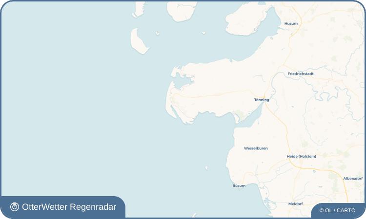 OtterWetter Regenradar-Widget Sankt Peter-Böhl