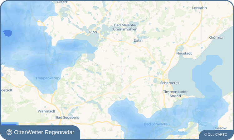 Widget-Vorschau für Sarau Wetter-Widget-Vorschau mit Vorhersagedaten für Sarau