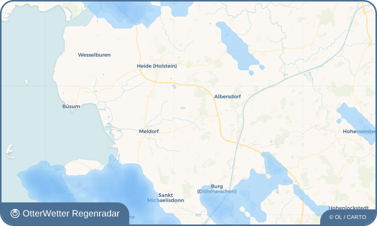 OtterWetter Regenradar-Widget Sarzbüttel