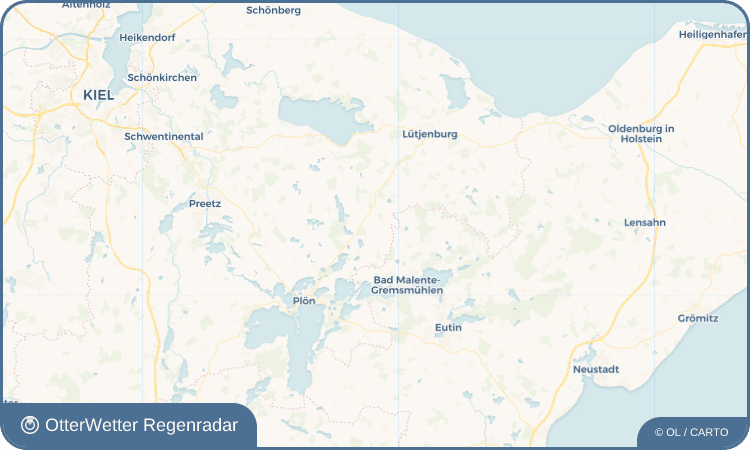 OtterWetter Regenradar-Widget Sasel