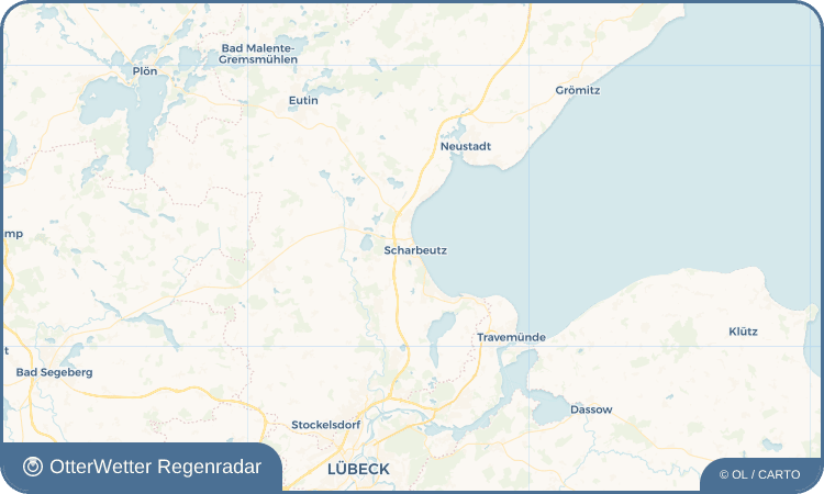 Wetter-Widget-Vorschau mit Vorhersagedaten für Scharbeutz