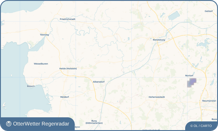OtterWetter Regenradar-Widget Schelrade