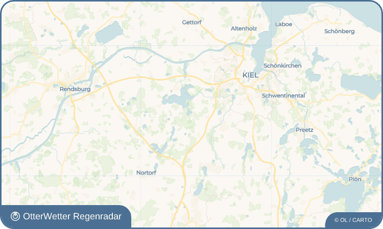 OtterWetter Regenradar-Widget Schierensee