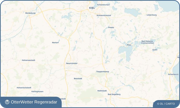 OtterWetter Regenradar-Widget Schillsdorf