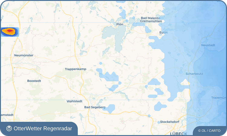Widget-Vorschau für Schlamersdorf Wetter-Widget-Vorschau mit Vorhersagedaten für Schlamersdorf