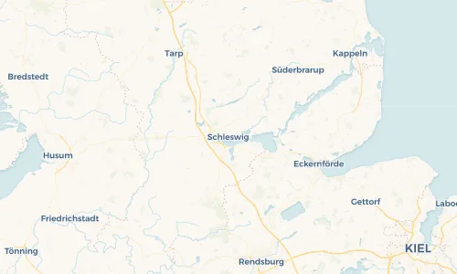 Regenradar Vorschaubild - Aktuelle Niederschläge in Schleswig und Umgebung