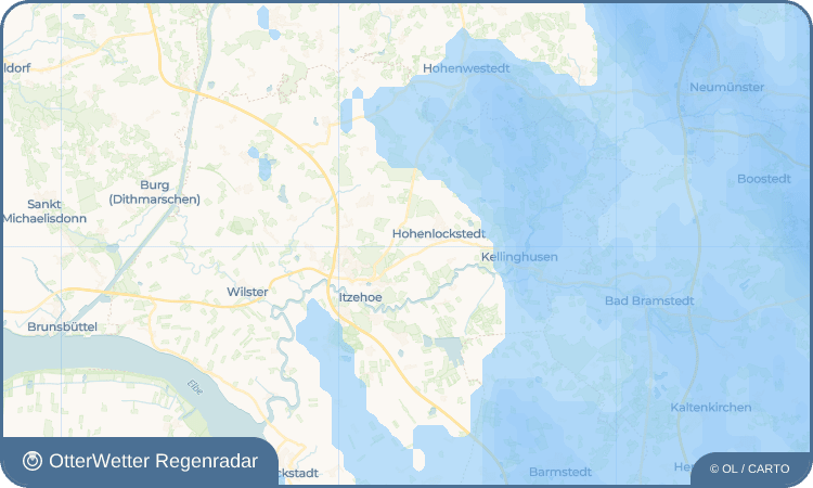 OtterWetter Regenradar-Widget Schlotfeld