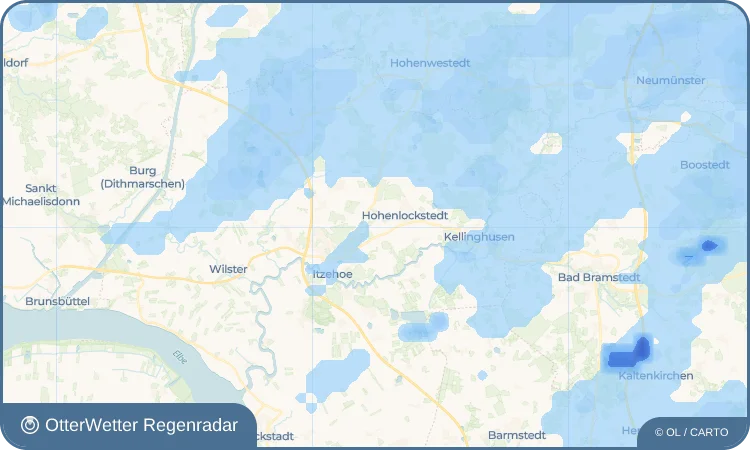 Wetter-Widget-Vorschau mit Vorhersagedaten für Schlotfeld