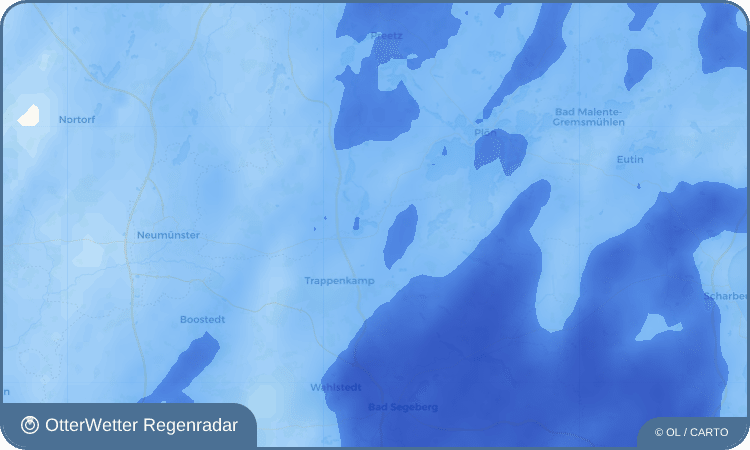 Widget-Vorschau für Schmalensee Wetter-Widget-Vorschau mit Vorhersagedaten für Schmalensee