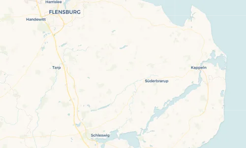 Regenradar Vorschaubild - Aktuelle Niederschläge in Schnarup-Thumby und Umgebung