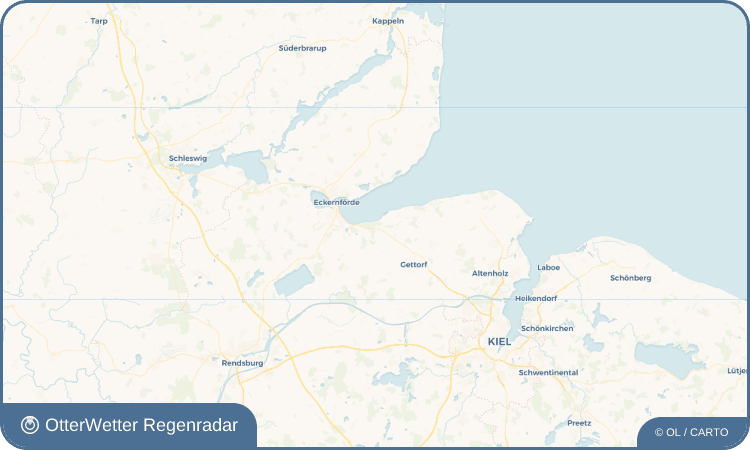 Widget-Vorschau für Schnellmark Wetter-Widget-Vorschau mit Vorhersagedaten für Schnellmark