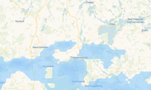 Regenradar Vorschaubild - Aktuelle Niederschläge in Schönböken und Umgebung
