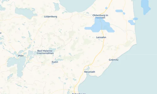 Regenradar Vorschaubild - Aktuelle Niederschläge in Schönwalde am Bungsberg und Umgebung