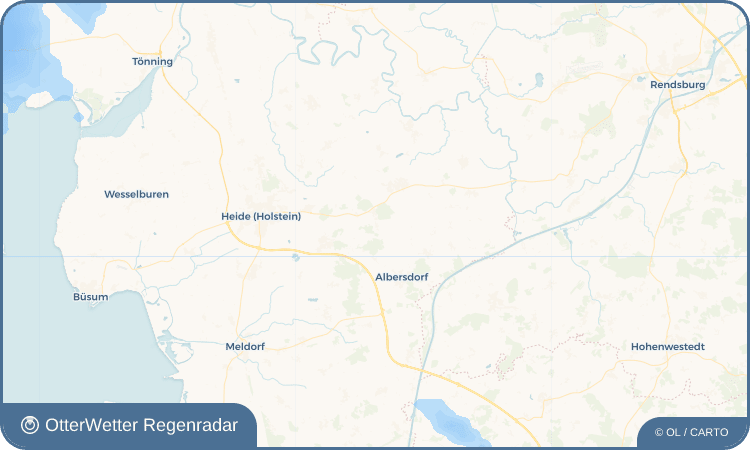 OtterWetter Regenradar-Widget Schrum