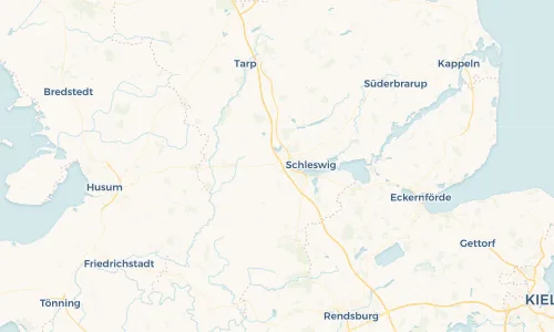 Regenradar Vorschaubild - Aktuelle Niederschläge in Schuby und Umgebung