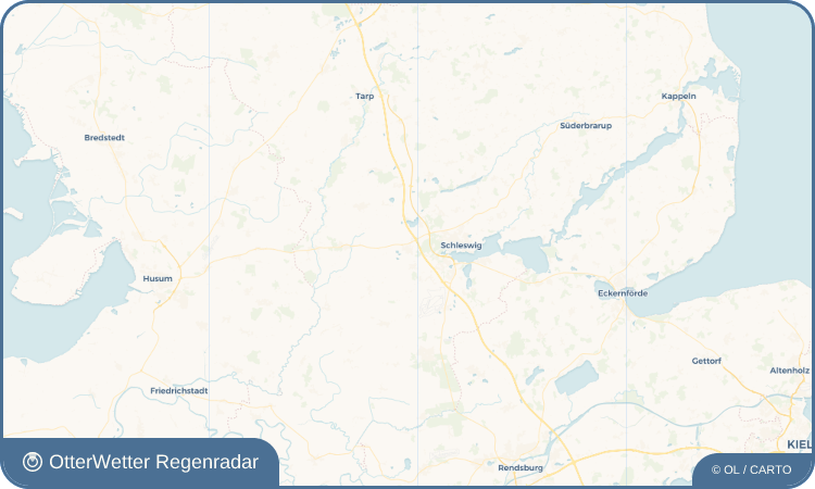 OtterWetter Regenradar-Widget Schuby