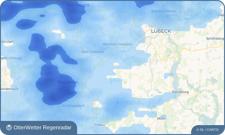 OtterWetter Regenradar-Widget Schürensöhlen