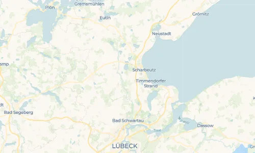 Regenradar-Vorschau: aktuelle Niederschläge in Schürsdorf und Umgebung
