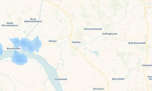 Regenradar Vorschaubild - Aktuelle Niederschläge in Schulenburg und Umgebung