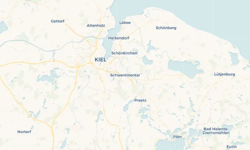 Regenradar Vorschaubild - Aktuelle Niederschläge in Schwentinental und Umgebung