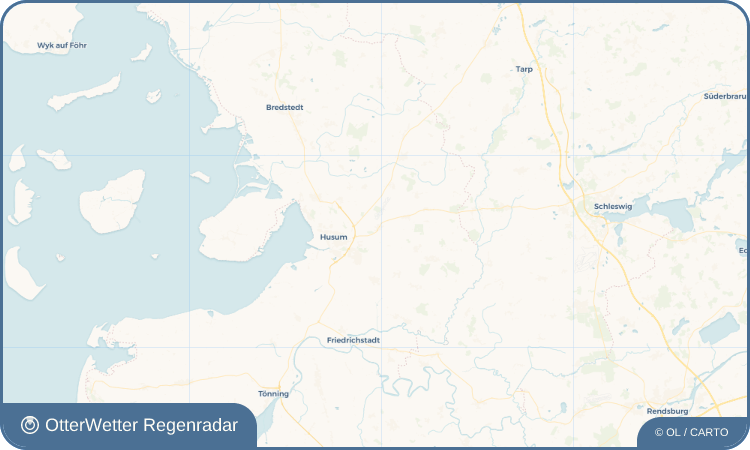 OtterWetter Regenradar-Widget Schwesing