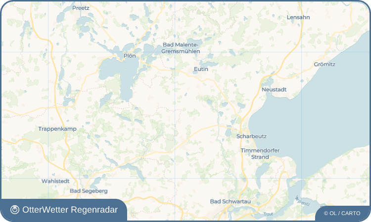 OtterWetter Regenradar-Widget Schwienkuhlen