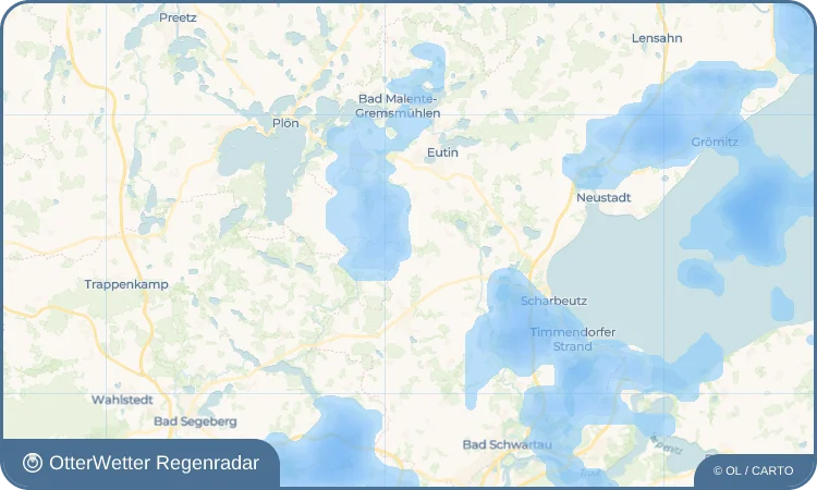 Widget-Vorschau für Schwienkuhlen Wetter-Widget-Vorschau mit Vorhersagedaten für Schwienkuhlen