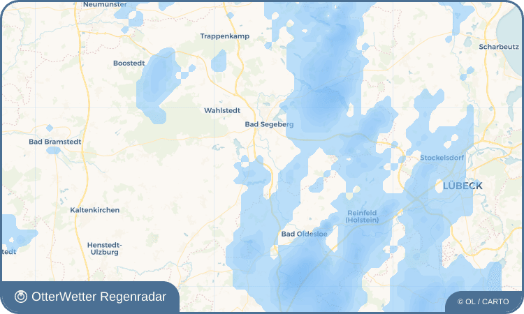 OtterWetter Regenradar-Widget Schwissel