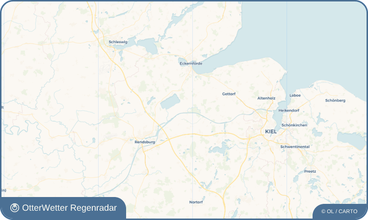 OtterWetter Regenradar-Widget Sehestedt