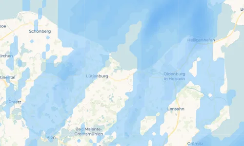 Regenradar Vorschaubild - Aktuelle Niederschläge in Sehlendorf und Umgebung
