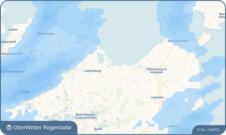 OtterWetter Regenradar-Widget Sehlendorf